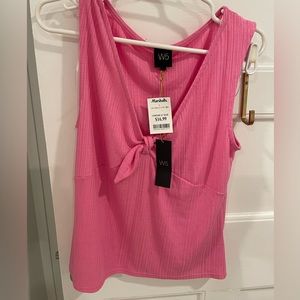 New with tags pink tank